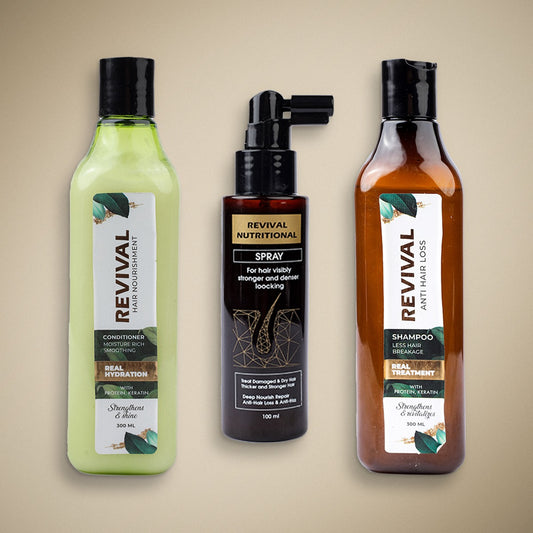 عرض شامبو وبلسم + إسبراي الإنبات